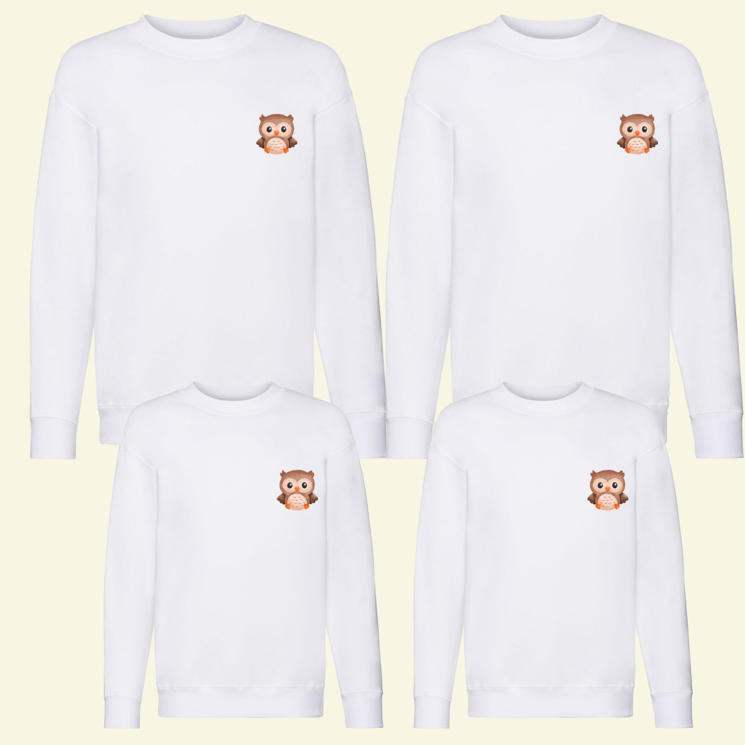 Set felpe famiglia E