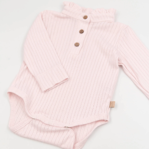 Body a polo con colletto volant bamboom