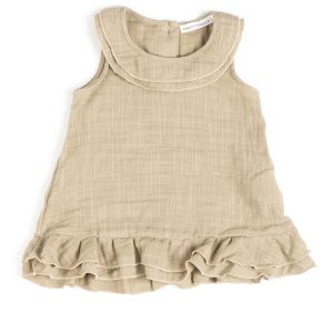 Vestito smanicato lino Bamboom